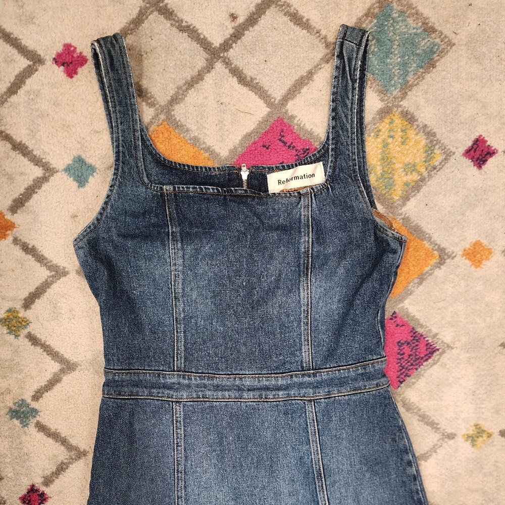 Reformation Denim Dress